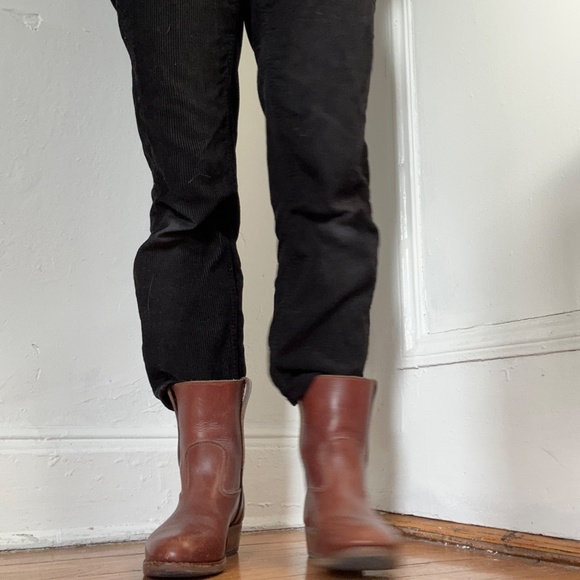 Great tan leather riding boots La Gardiane size 7.5 medium high - Picture 12 of 13